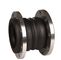double sphere flexible joint   SS304 flange rubber expansion joint