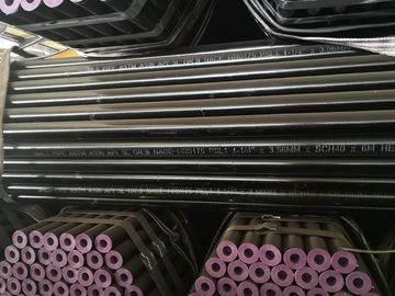 A524 A106 Grade Seamless Stainless Steel Tubing , Max 0.21% Carbon MS Seamless Pipe 